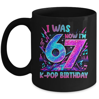 I Was 6 Now I'M 7 Kpop Birthday Girl Gifts For Kids Girls Mug | teecentury