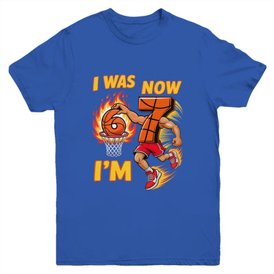 I Was 6 Now I'm 7 Basketball 6 7 Meme Birthday Boy Funny Youth Shirt | teecentury