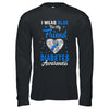 I Wear Blue For My Friend Type 1 Diabetes Awareness Month Warrior Shirt & Hoodie | teecentury