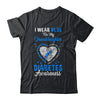 I Wear Blue For My Granddaughter Type 1 Diabetes Awareness Month Warrior Shirt & Hoodie | teecentury