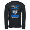 I Wear Blue For My Granddaughter Type 1 Diabetes Awareness Month Warrior Shirt & Hoodie | teecentury