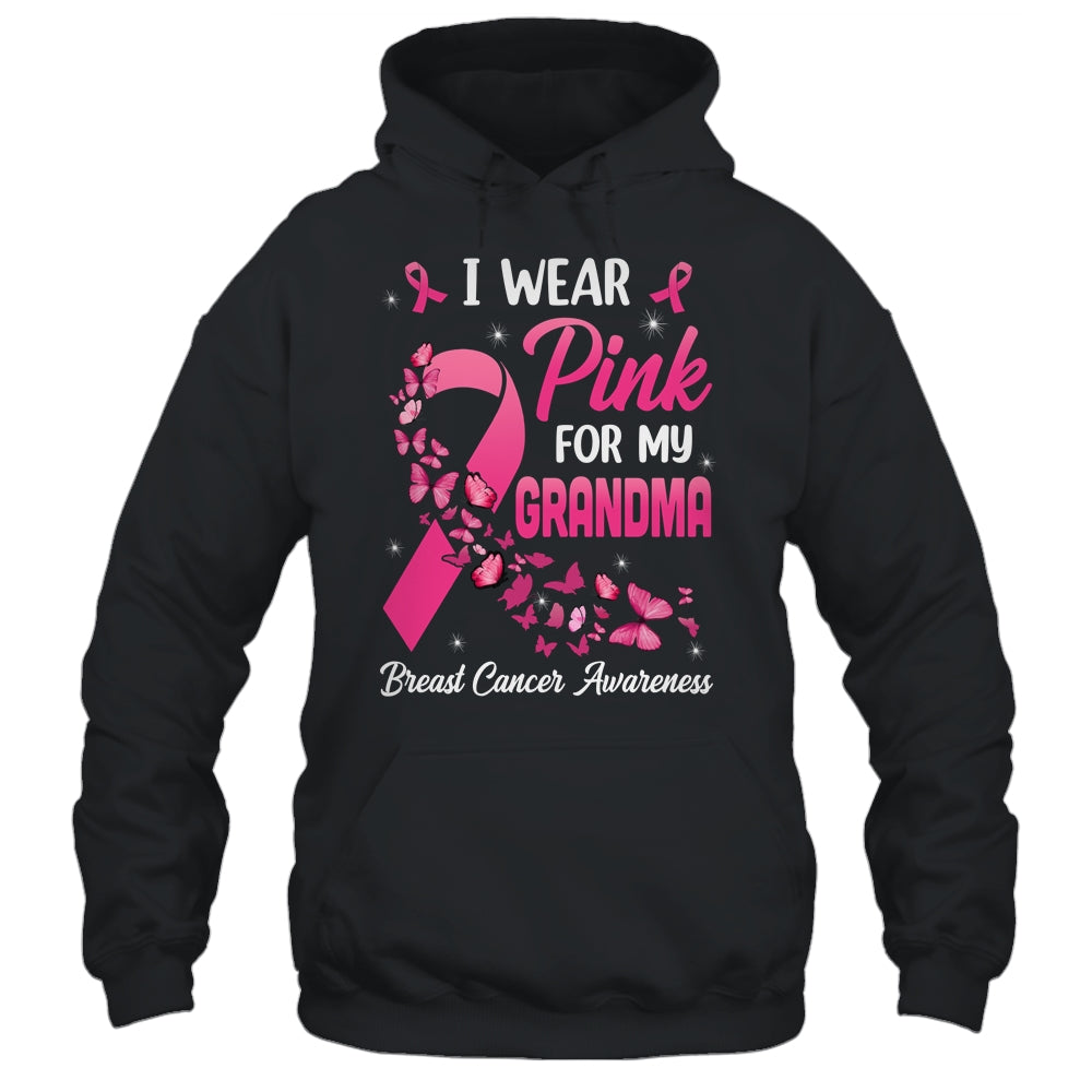 I Wear Pink For My Grandma Breast Cancer Awareness Women Shirt & Tank Top | teecentury