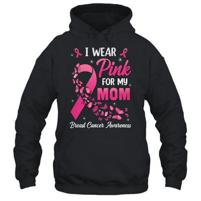 I Wear Pink For My Mom Breast Cancer Awareness Women Shirt & Tank Top | teecentury