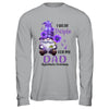 I Wear Purple For My Dad Gnome Alzheimer's Awareness Shirt & Hoodie | teecentury