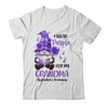 I Wear Purple For My Grandma Gnome Alzheimer's Awareness Shirt & Hoodie | teecentury