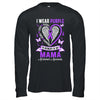 I Wear Purple In Memory Of My Mama Alzheimer's Awareness Shirt & Hoodie | teecentury