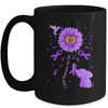 I Will Remember For You Elephant Alzheimer's Awareness Mug | teecentury