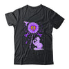 I Will Remember For You Elephant Flower Alzheimers Awareness Shirt & Hoodie | teecentury