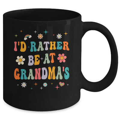 I'd Rather Be At Grandma's Funny Grandmother Mom Mother Mug | teecentury