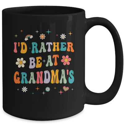 I'd Rather Be At Grandma's Funny Grandmother Mom Mother Mug | teecentury