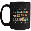 I'd Rather Be At Grandma's Funny Grandmother Mom Mother Mug | teecentury