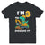 I'm 3 And Digging It 3rd Birthday Cute Dinosaur Construction Youth Shirt | teecentury