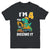 I'm 4 And Digging It 4th Birthday Cute Dinosaur Construction Youth Shirt | teecentury