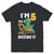I'm 5 And Digging It 5th Birthday Cute Dinosaur Construction Youth Shirt | teecentury
