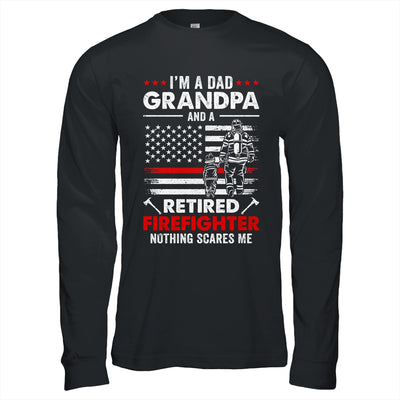 I'm A Dad Grandpa And A Retired Firefighter Father's Day Shirt & Hoodie | teecentury