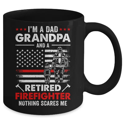 I'm A Dad Grandpa And A Retired Firefighter Father's Day Mug | teecentury