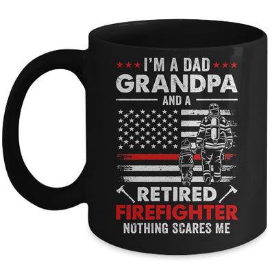 I'm A Dad Grandpa And A Retired Firefighter Father's Day Mug | teecentury