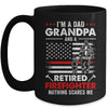 I'm A Dad Grandpa And A Retired Firefighter Father's Day Mug | teecentury