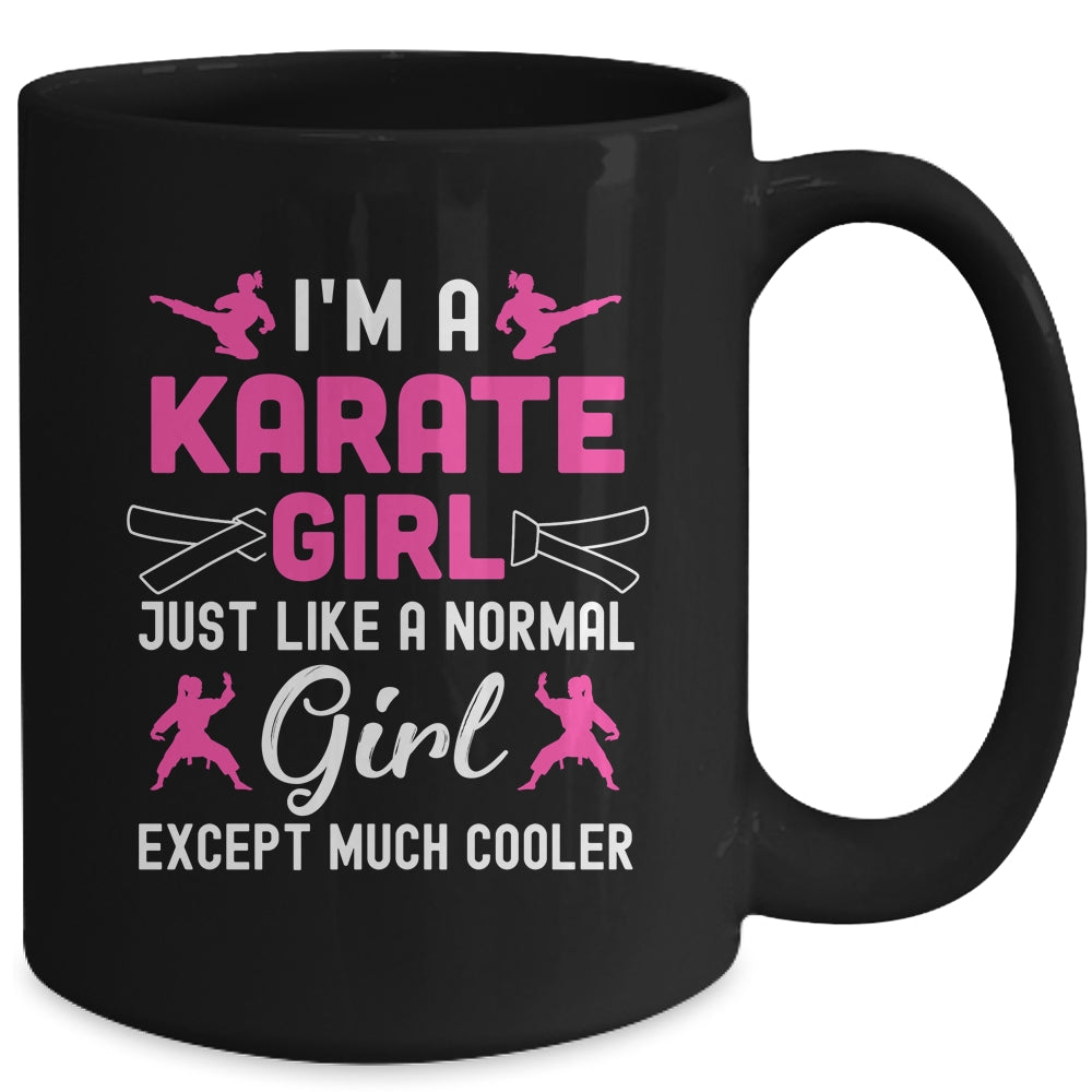 I'm A Karate Girls Art For Women Karate Black Belt Mug | teecentury