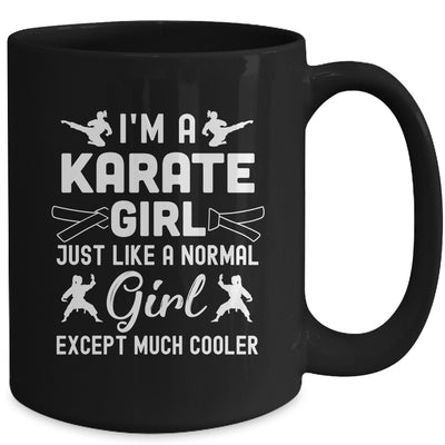 I'm A Karate Girls Design Art For Women Karate Black Belt Mug | teecentury