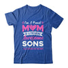 I'm A Proud Mom Of A Freaking Awesome Sons Mothers Day Shirt & Tank Top | teecentury