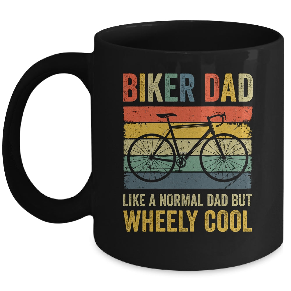 I'm Biker Dad Fathers Day Funny For Men Bicycle Bike Cycling