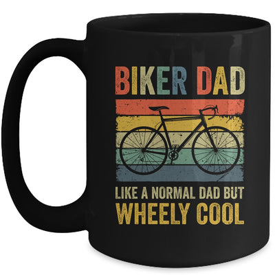 I'm Biker Dad Fathers Day Funny For Men Bicycle Bike Cycling Mug | teecentury