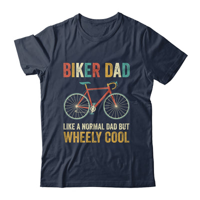 I'm Biker Dad Fathers Day Wheely Cooler Bicycle Bike Cycling Shirt & Hoodie | teecentury