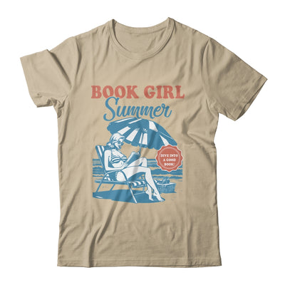 I'm Booked For The Summer Book Girl Summer Retro Funny Shirt & Tank Top | teecentury