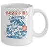 I'm Booked For The Summer Book Girl Summer Retro Funny Mug | teecentury