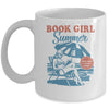 I'm Booked For The Summer Book Girl Summer Retro Funny Mug | teecentury