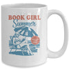 I'm Booked For The Summer Book Girl Summer Retro Funny Mug | teecentury