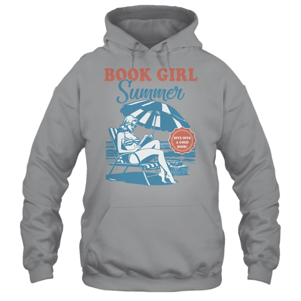 I'm Booked For The Summer Book Girl Summer Retro Funny Shirt & Tank Top | teecentury