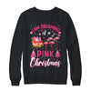 I'm Dreaming Of A Pink Christmas Cute Flamingo Xmas Holiday Shirt & Sweatshirt | teecentury