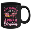 I'm Dreaming Of A Pink Christmas Cute Flamingo Xmas Holiday Mug | teecentury