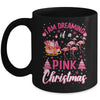 I'm Dreaming Of A Pink Christmas Cute Flamingo Xmas Holiday Mug | teecentury