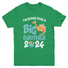 I'm Going To Be A Big Brother 2024 Boy Announcement Dinosaur Youth Shirt | teecentury