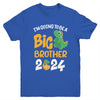 I'm Going To Be A Big Brother 2024 Dinosaur Announcement Youth Shirt | teecentury