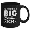 I'm Going To Be A Big Brother 2024 Leveled Up Big Bro Kids Mug | teecentury