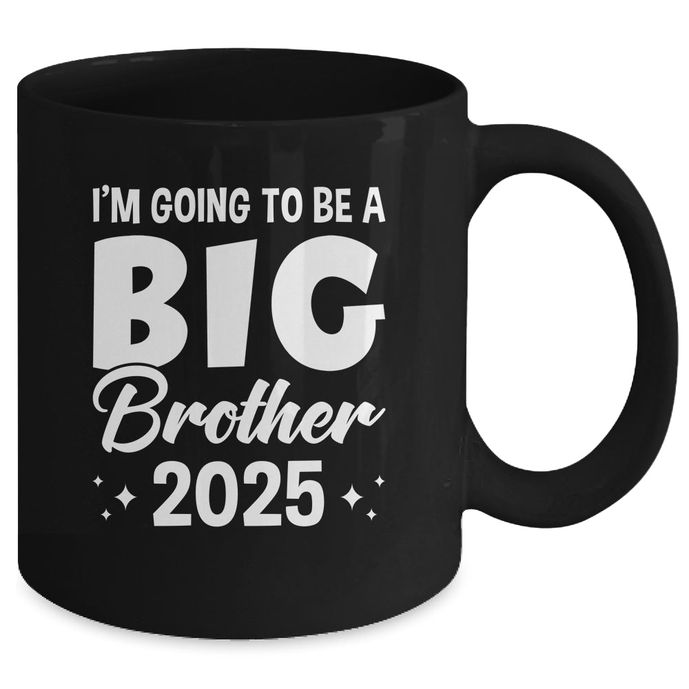 I'm Going To Be A Big Brother 2025 Leveled Up Big Bro Kids Mug | teecentury