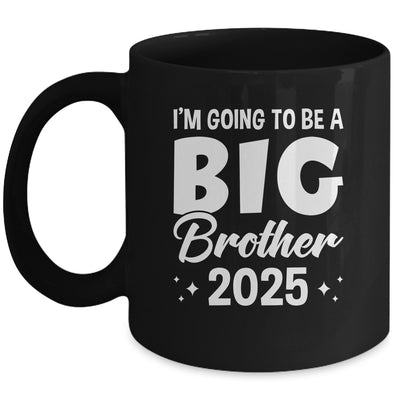 I'm Going To Be A Big Brother 2025 Leveled Up Big Bro Kids Mug | teecentury