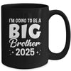 I'm Going To Be A Big Brother 2025 Leveled Up Big Bro Kids Mug | teecentury