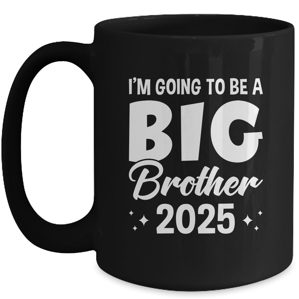 I'm Going To Be A Big Brother 2025 Leveled Up Big Bro Kids Mug | teecentury