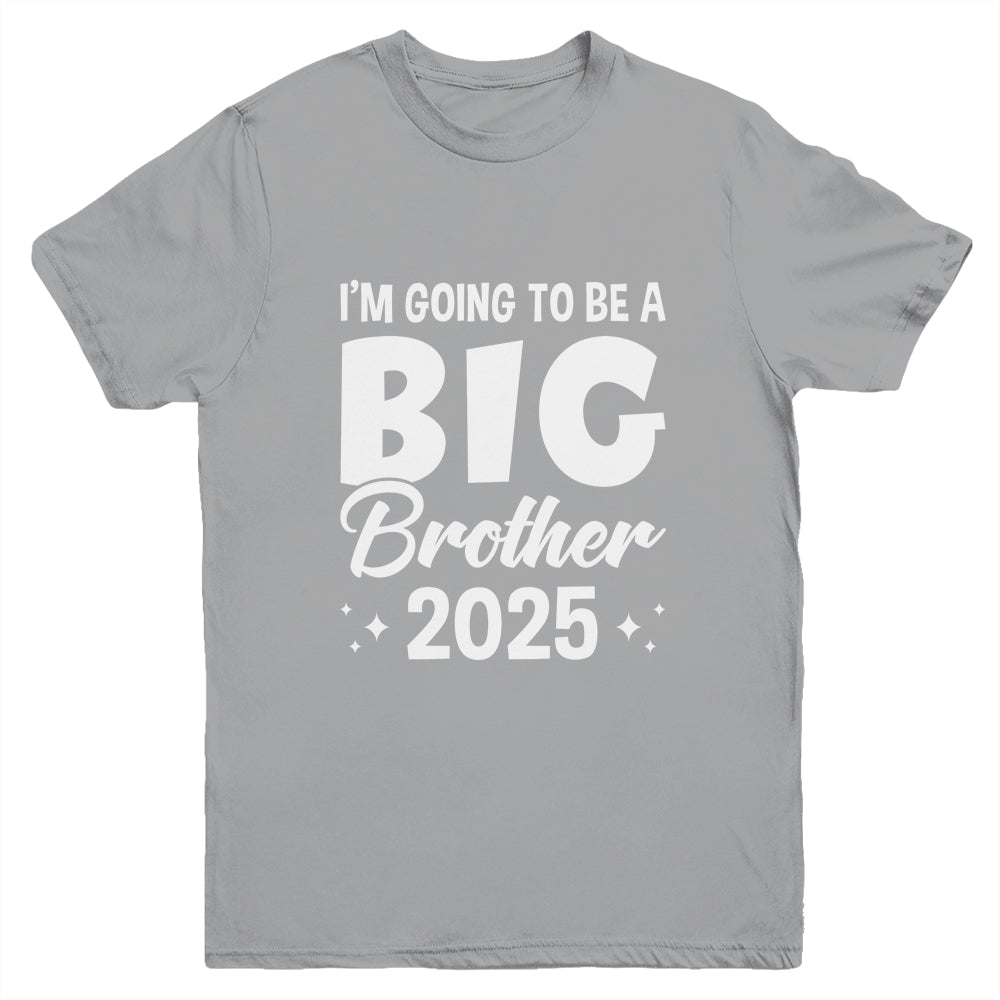 I'm Going To Be A Big Brother 2025 Leveled Up Big Bro Kids Youth Shirt | teecentury