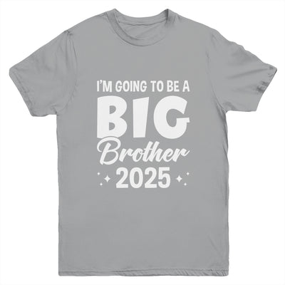 I'm Going To Be A Big Brother 2025 Leveled Up Big Bro Kids Youth Shirt | teecentury