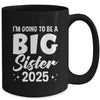 I'm Going To Be A Big Sister 2025 Leveled Up Big Sis Kids Mug | teecentury