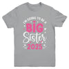 I'm Going To Be A Big Sister 2025 Pregnancy Announcement Youth Shirt | teecentury