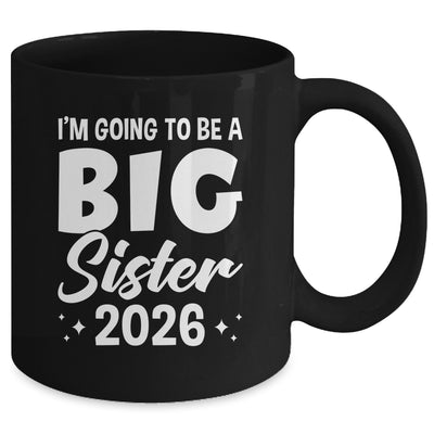 I'm Going To Be A Big Sister 2026 Leveled Up Big Sis Kids Mug | teecentury