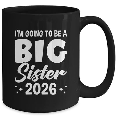 I'm Going To Be A Big Sister 2026 Leveled Up Big Sis Kids Mug | teecentury