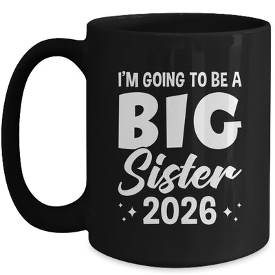 I'm Going To Be A Big Sister 2026 Leveled Up Big Sis Kids Mug | teecentury
